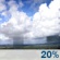 Wednesday: A slight chance of showers, then a chance of showers and thunderstorms after 1pm.  Mostly sunny, with a high near 92. Calm wind becoming southwest around 5 mph in the afternoon.  Chance of precipitation is 50%.
