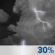 Tonight: A 30 percent chance of showers and thunderstorms, mainly after 4am. Some of the storms could produce heavy rain.  Cloudy, then gradually becoming partly cloudy, with a low around 72. South wind around 5 mph becoming calm  in the evening. 